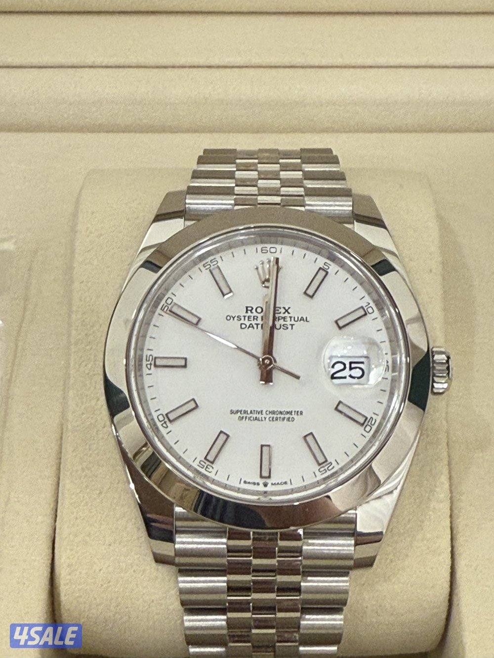 ساعه رولكس وكيل السرحان ديت جست 41 سنة 2025 كاملة المرفقات1