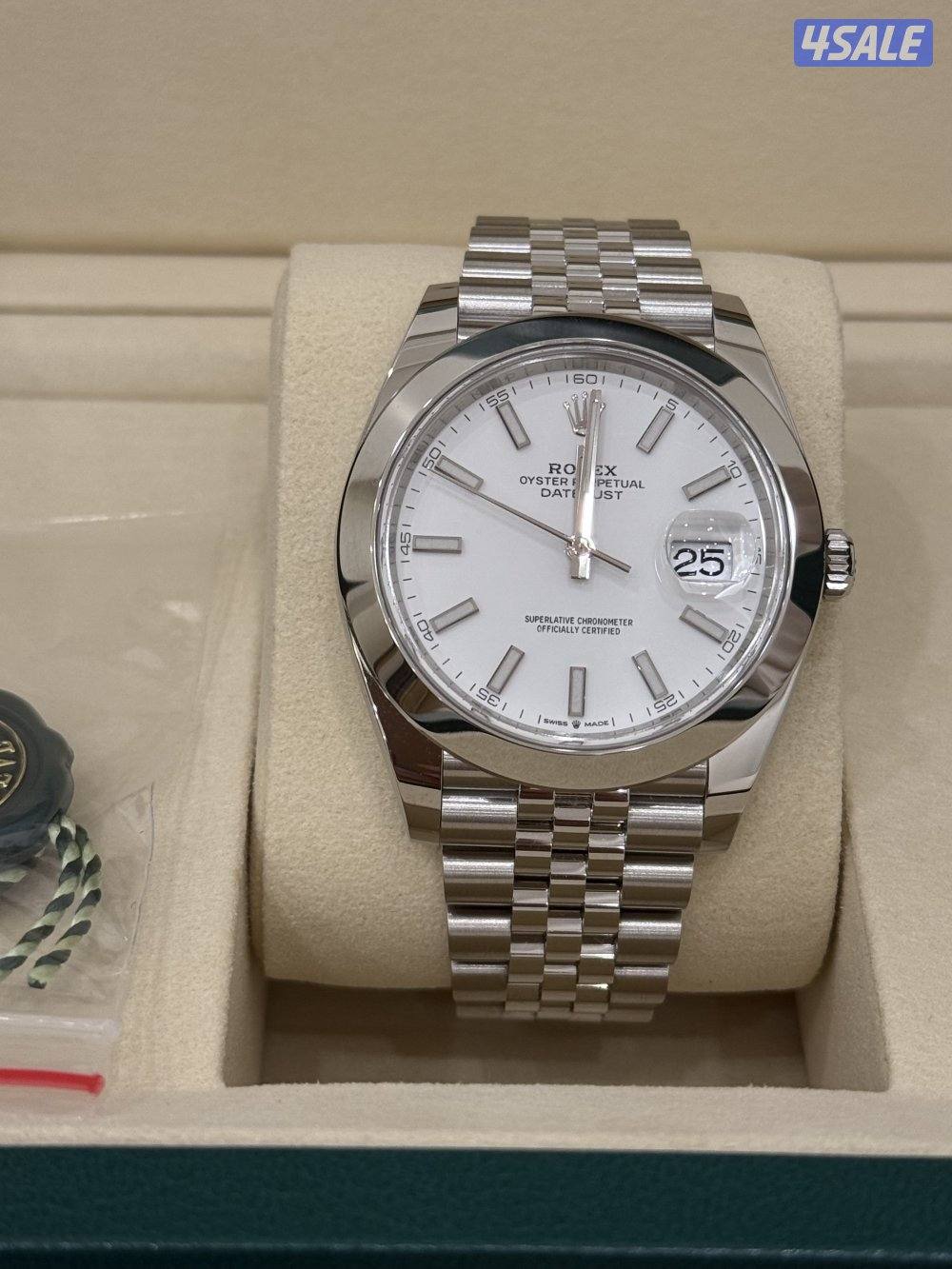 ساعه رولكس وكيل السرحان ديت جست 41 سنة 2025 كاملة المرفقات2
