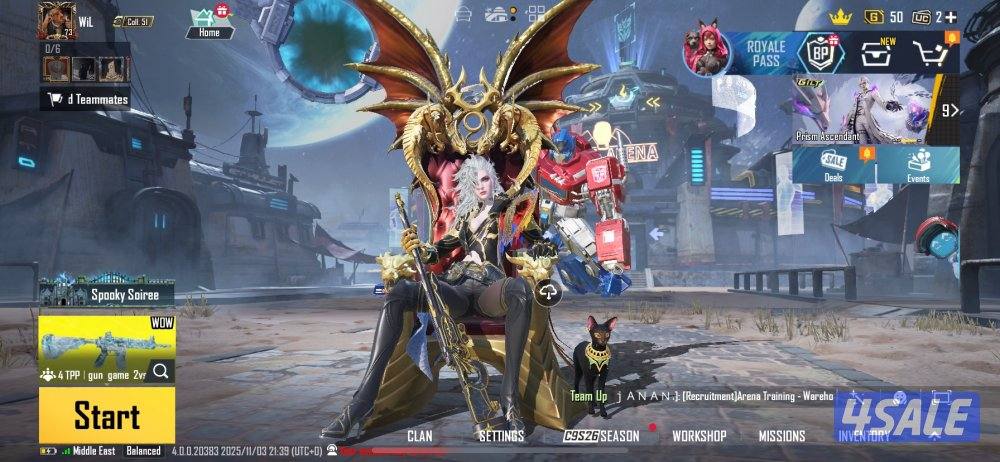 حساب ببجي صامل حياك0