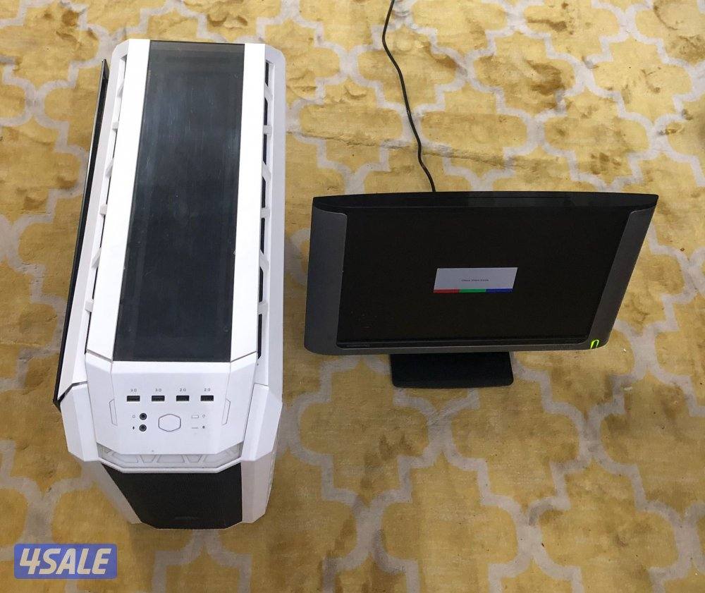 جملة فقط PC فاضي وشاشة جدد0