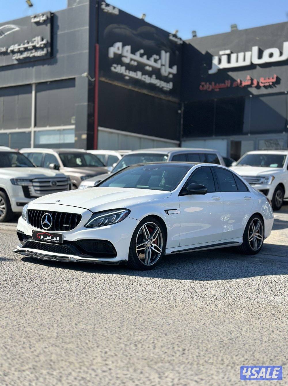 مرسيدس C63s أصلي موديل 2016 ماشي 1661