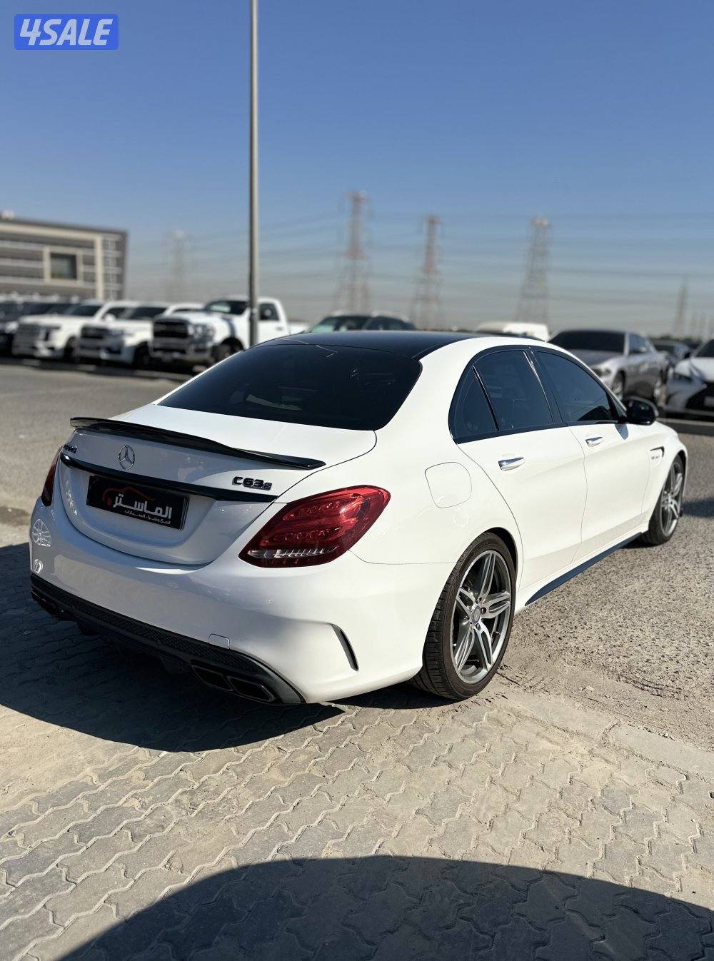 مرسيدس C63s أصلي موديل 2016 ماشي 1663