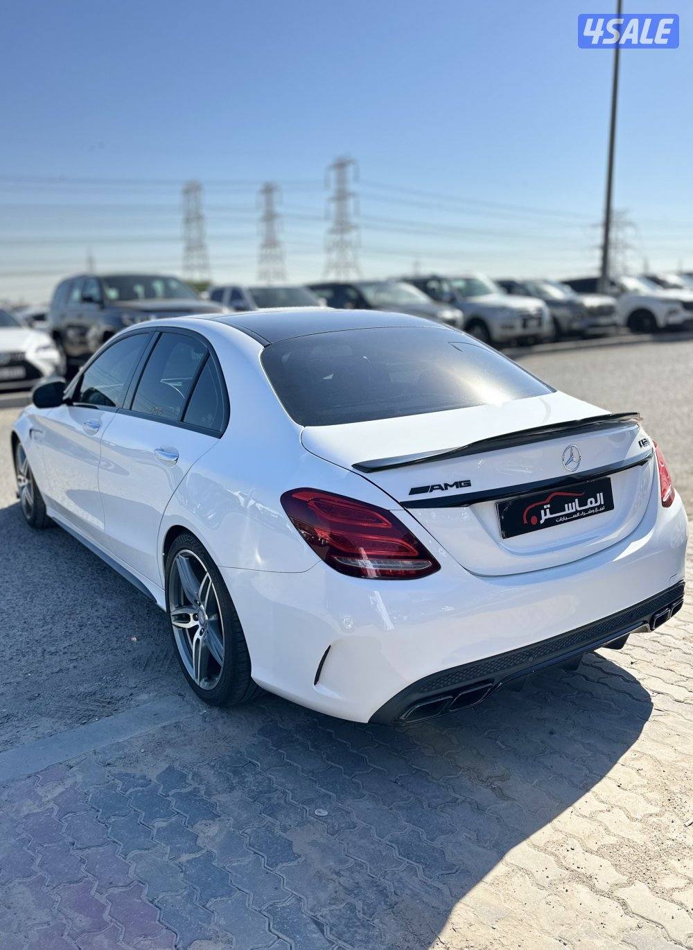 مرسيدس C63s أصلي موديل 2016 ماشي 1665