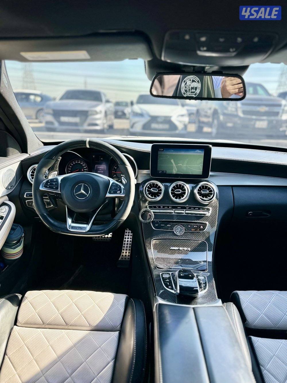 مرسيدس C63s أصلي موديل 2016 ماشي 1666