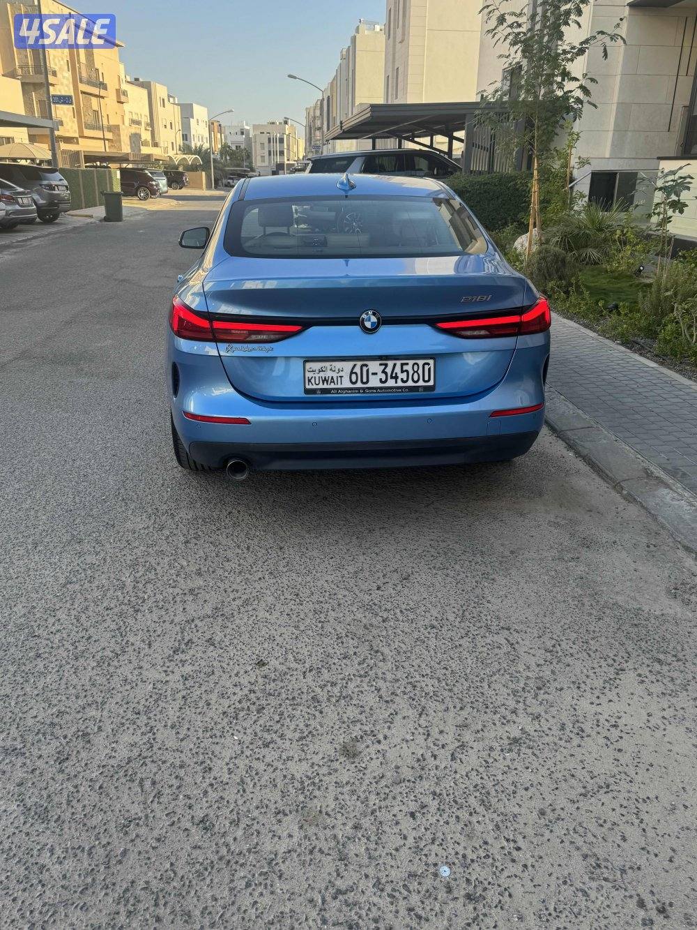 للبيع بي ام 218iموديل 20214