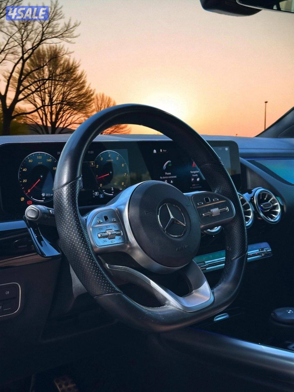 📍مرسيدس GLA200 - م2021 - عداد 111 الف - صبغ وكالة - الملا 📍9