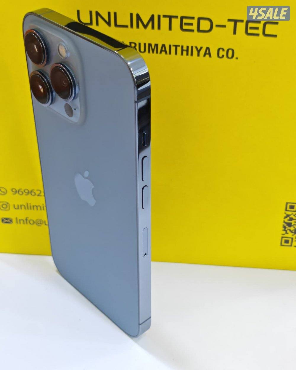 ايفون 13 برو – 256 جيجابايت – أزرق – iPhone 13 Pro – 256GB – Blue – U2