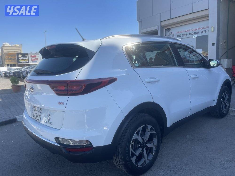 كيا سبورتج 2021 ماشي 154الف كم صبغ الوكالة3