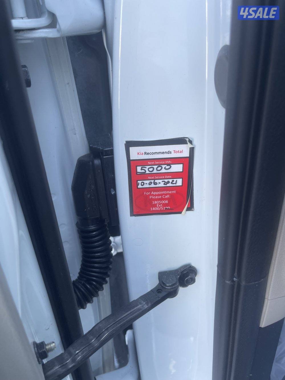 كيا سبورتج 2021 ماشي 154الف كم صبغ الوكالة8