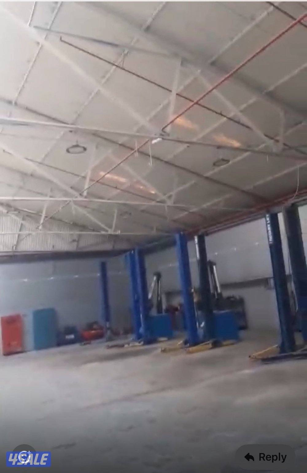 للايجار كراج تصليح سيارات مساحة حوالي 750 متر باب علي الشارع ا لرئيسي0