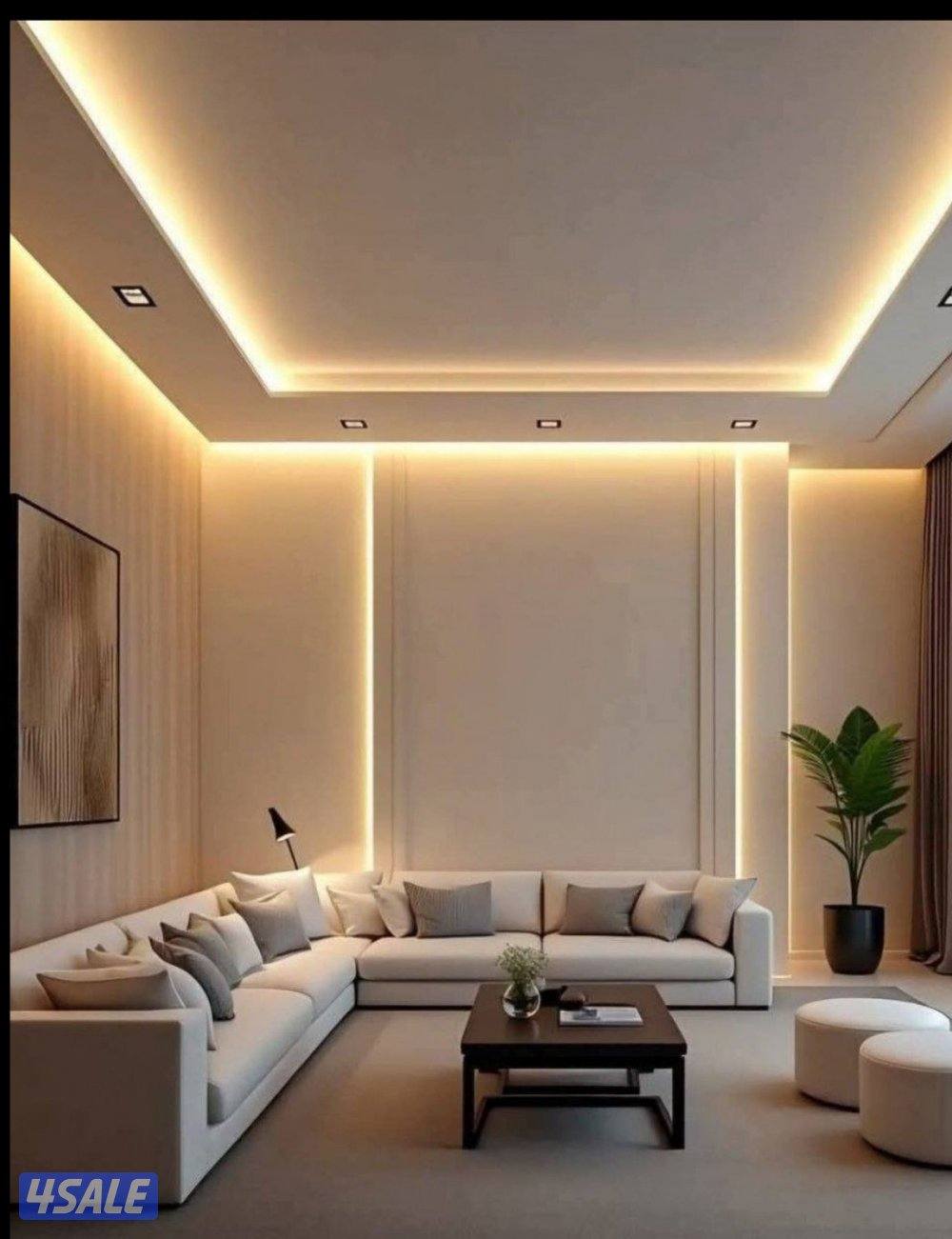 معلم باكستاني ديكور جبس جبسم بورد بارتيشن0