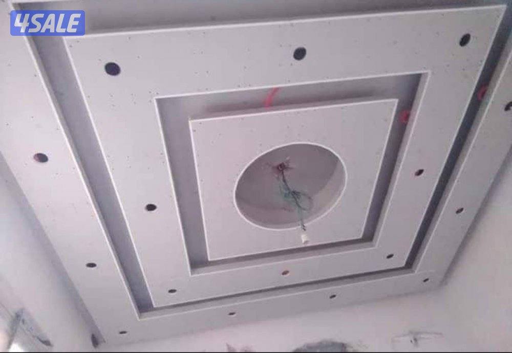 معلم باكستاني ديكور جبس جبسم بورد بارتيشن2