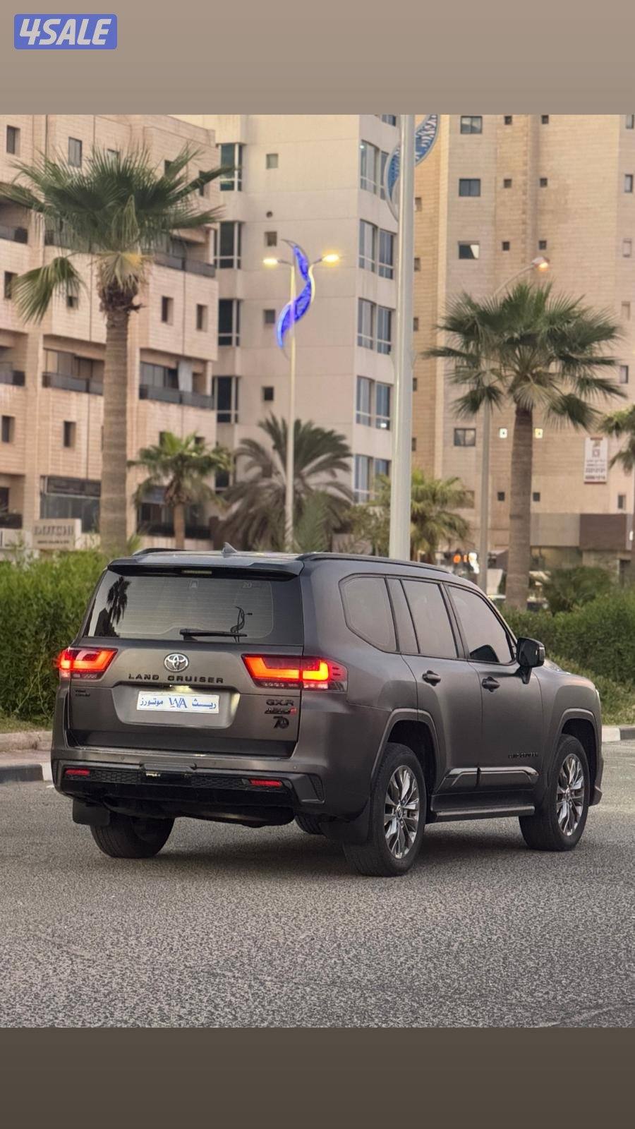 للبيع لاند كروزور aeroS GXR3