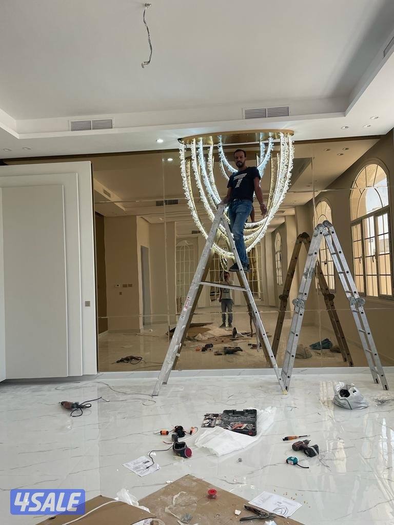 فني كهرباء مناذل وتركيب برفيل وتصليح جميع الاعطال14