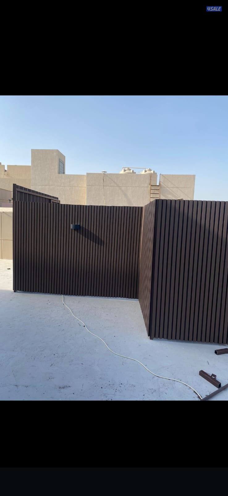 تركيب سياج بديل خشب3Dثيل صناعى وطبيعى بلاط ورصيف ممرات رخام ونوافير9