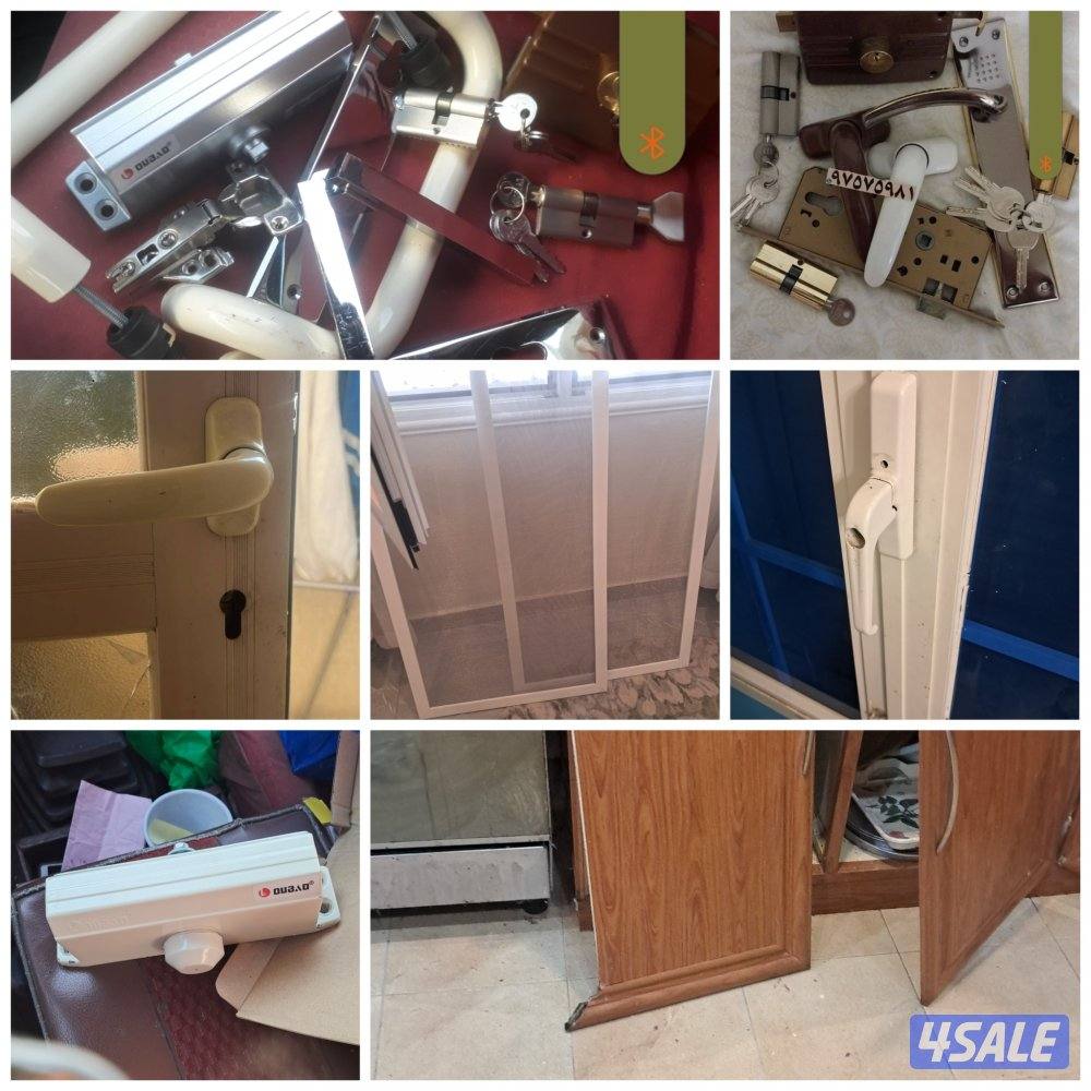 تصليحات، المنيوم، باب مطبخ ،مفسلات ،مزلاجات، تور زبان ،تركيب اقفال4