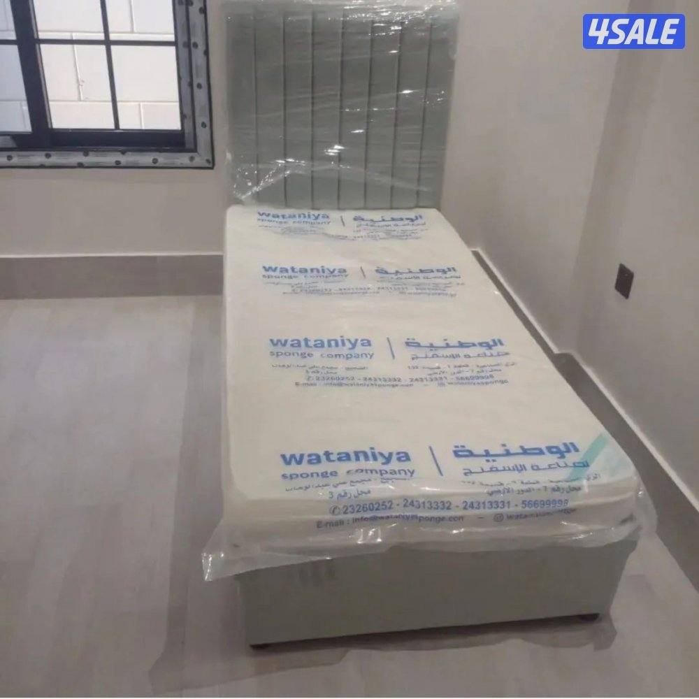 سرير نفر واحد مع الفرشه الطبي السعر 36 دينار مع التوصيل11