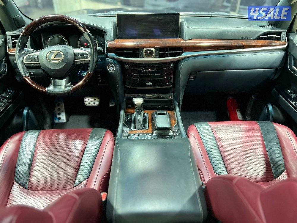 لكزس سبورت موديل 2021 ماشي 80 الف صبغ الوكالة تحت الكفالة بحالة نادرة7