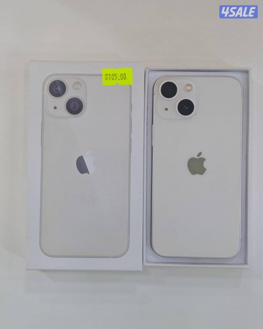 ايفون 13 ميني – 128 جيجا – أبيض 89% – iPhone 13 Mini – 128GB – White0