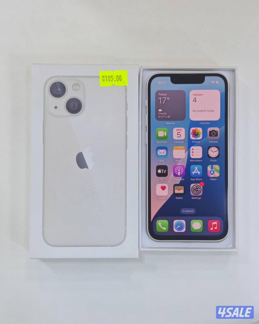 ايفون 13 ميني – 128 جيجا – أبيض 89% – iPhone 13 Mini – 128GB – White9