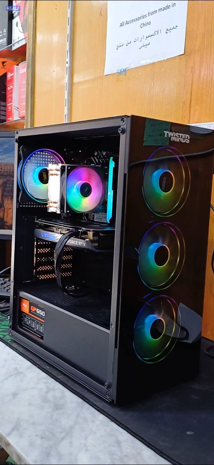 i5 12 400F , 4060 Ti 8GB0