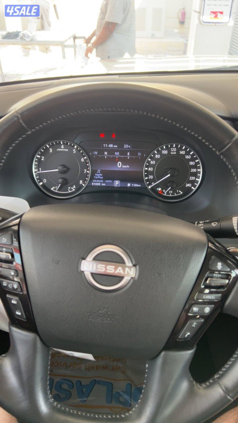 للبيع باترول تيتانيوم 2023 المالك الاول فل اوبشن كشنات تان5