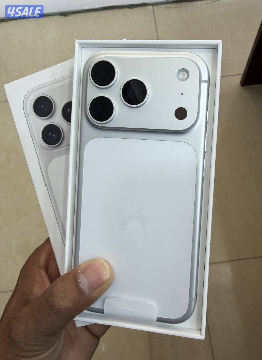 iPhone 17 pro 512gb white color Arabic version used available here0