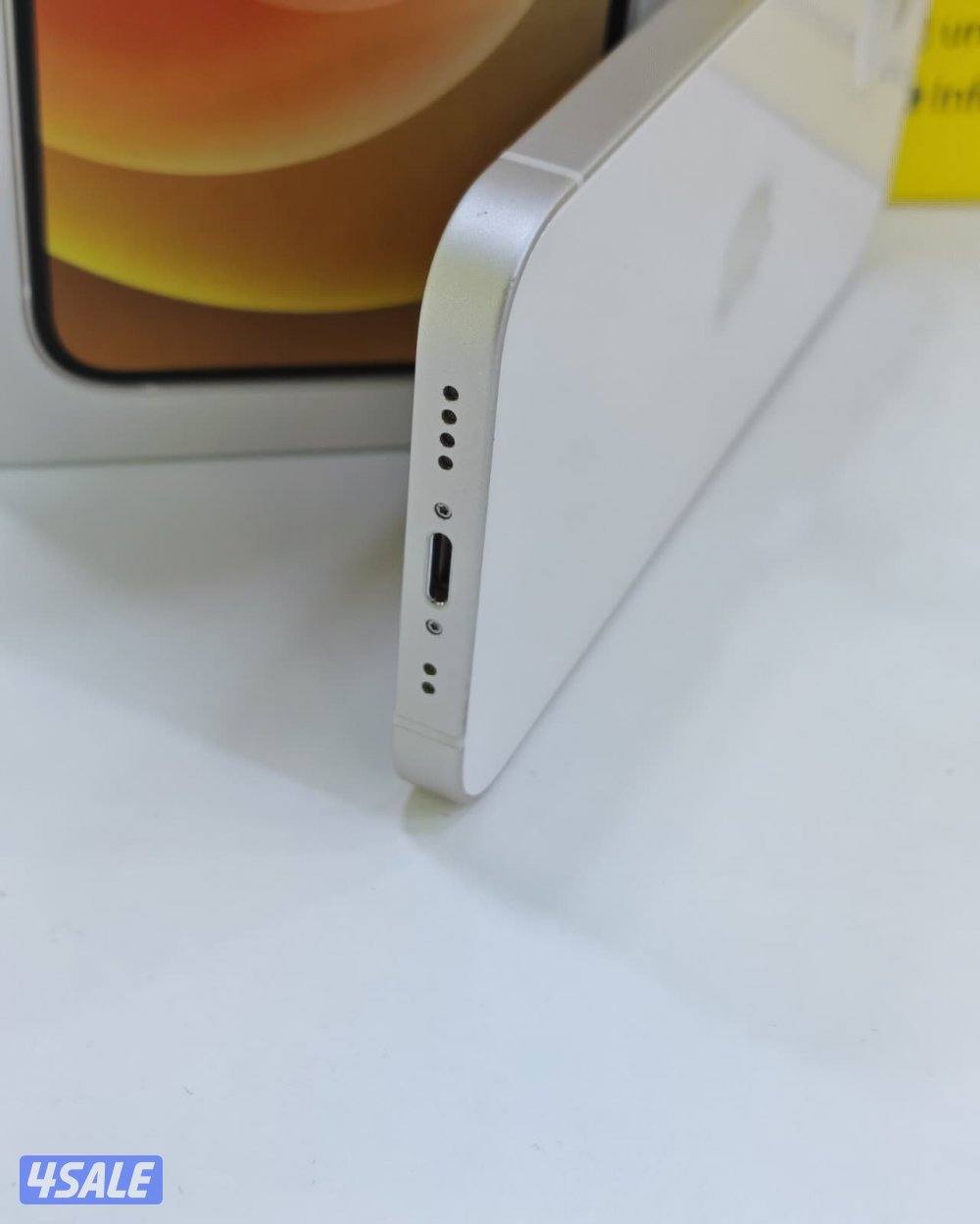 ايفون 12 ميني – 128 جيجا – أبيض – iPhone 12 Mini – 128GB – White 82%2