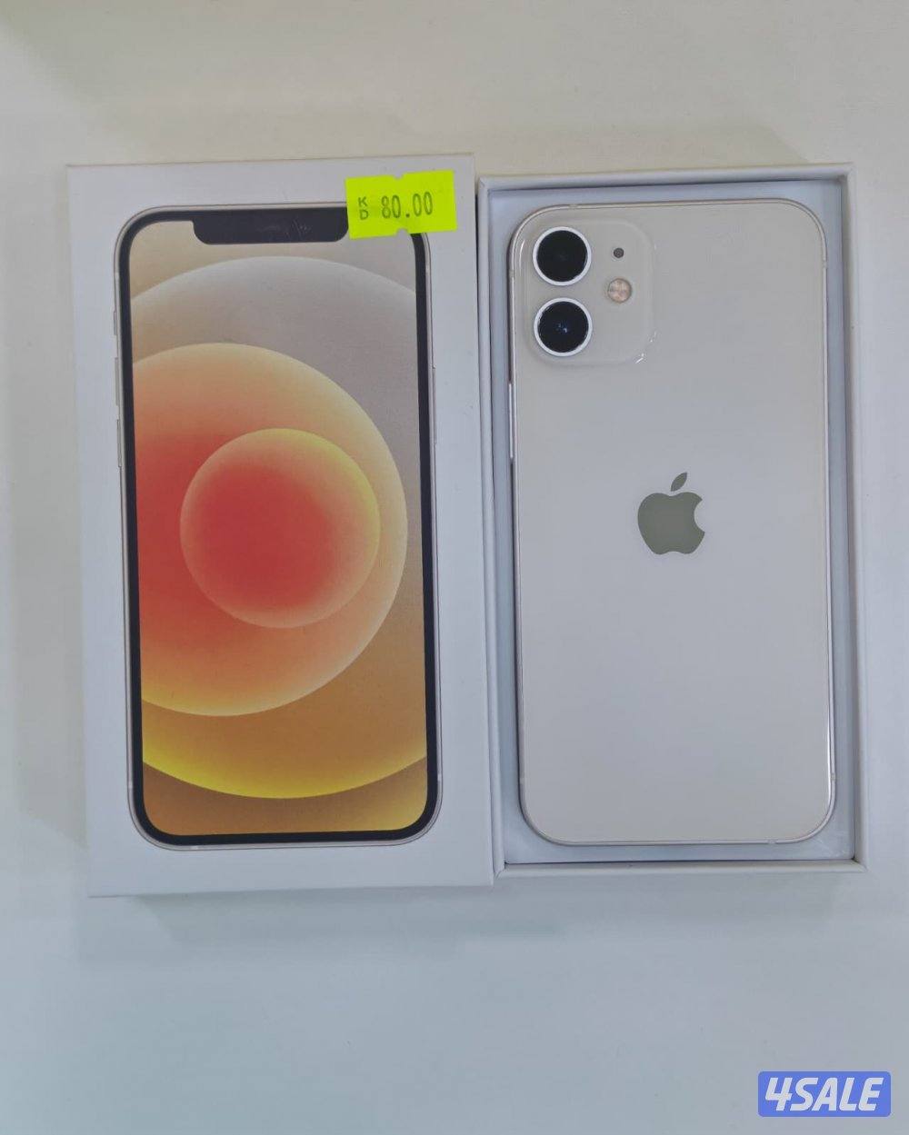 ايفون 12 ميني – 128 جيجابايت – أبيض – iPhone 12 Mini – 128GB – White0