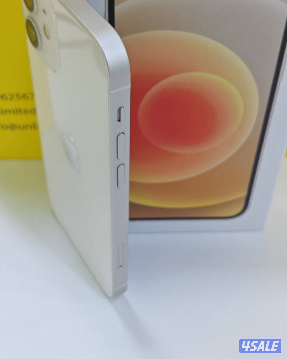 ايفون 12 ميني – 128 جيجابايت – أبيض – iPhone 12 Mini – 128GB – White2