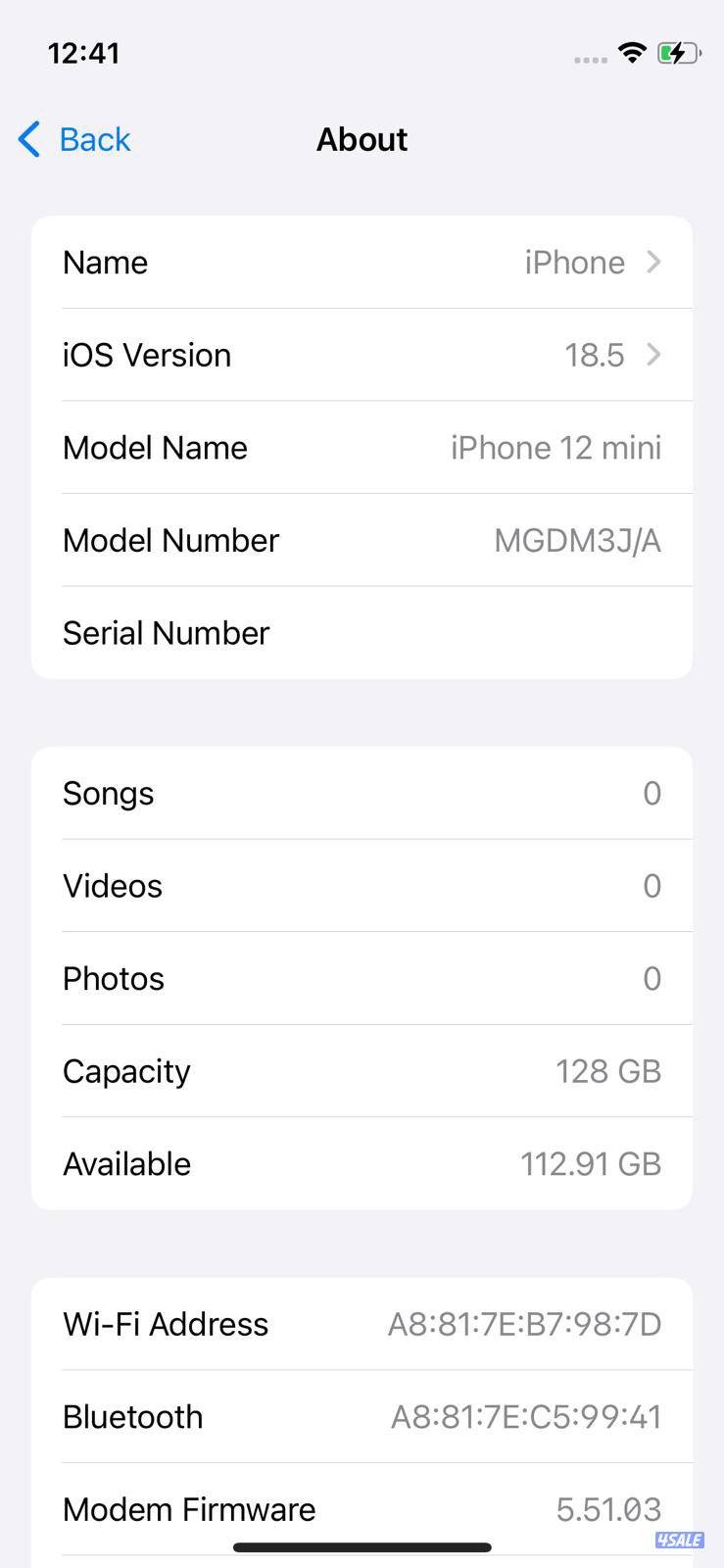 ايفون 12 ميني – 128 جيجابايت – أبيض – iPhone 12 Mini – 128GB – White8