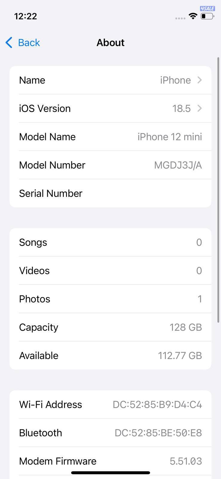 ايفون 12 ميني – 128 جيجابايت – أسود – iPhone 12 Mini – 128GB – Black8