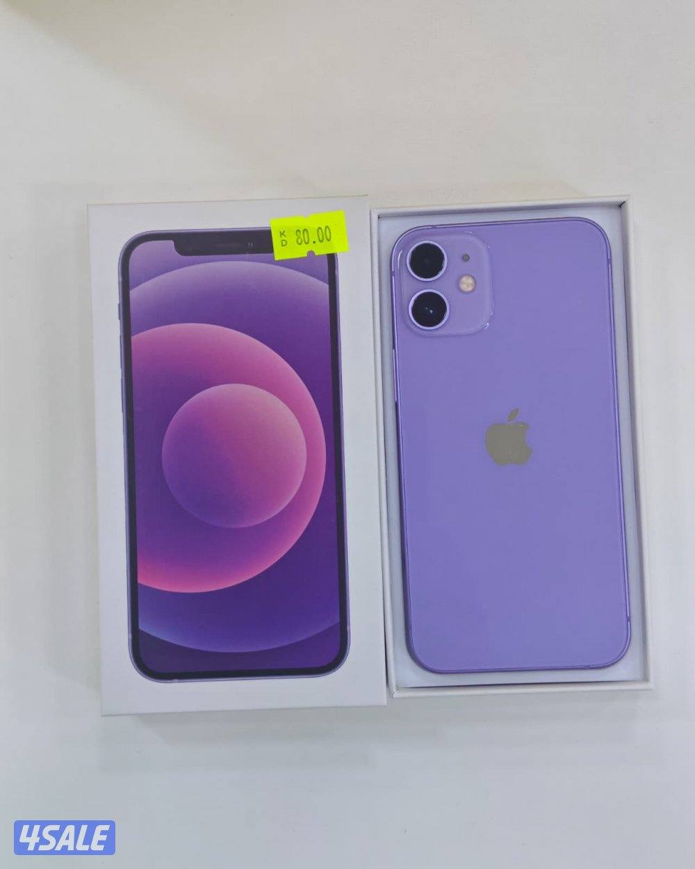 ايفون 12 ميني – 128 جيجابايت – بنفسجي – iPhone 12 Mini – 128GB – Purpl0