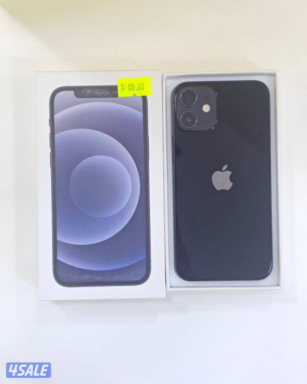 ايفون 12 ميني – 128 جيجابايت – أسود – iPhone 12 Mini – 128GB – Black0