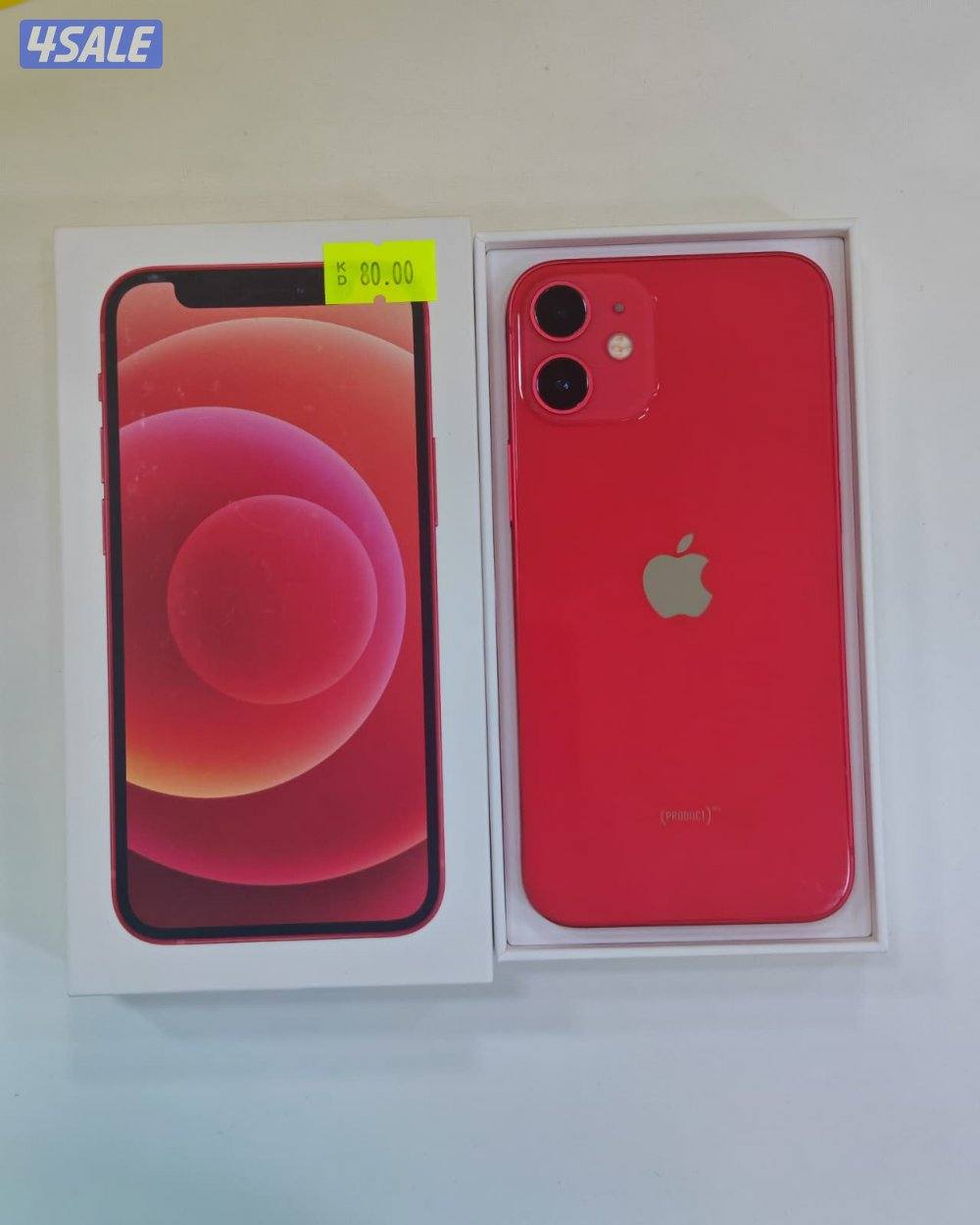 ايفون 12 ميني – 128 جيجابايت – أحمر – iPhone 12 Mini – 128GB – Red0