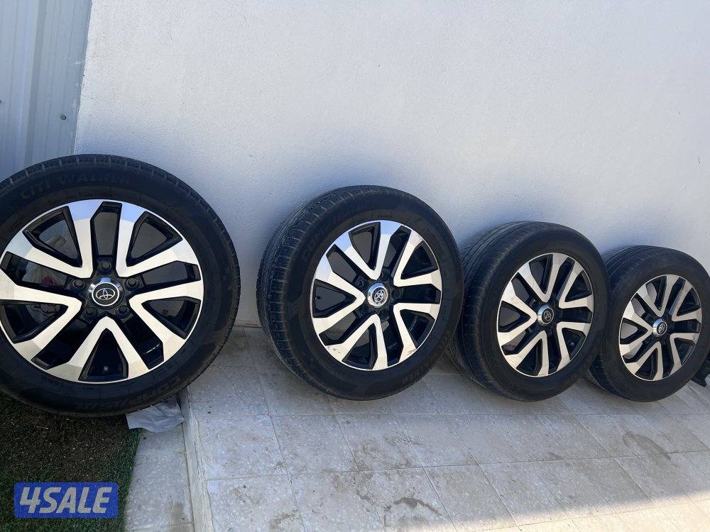 للبيع اربع رنقات مع تواير تورنق 2019/20200