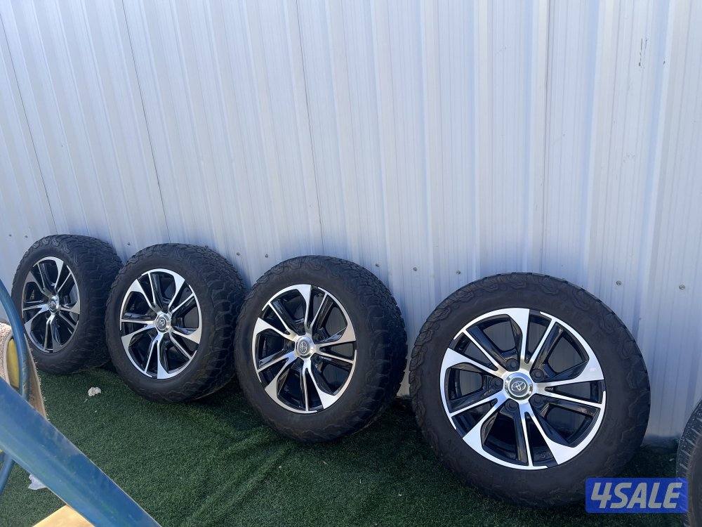 للبيع اربع رنقات مع تواير تورنق 2019/20201