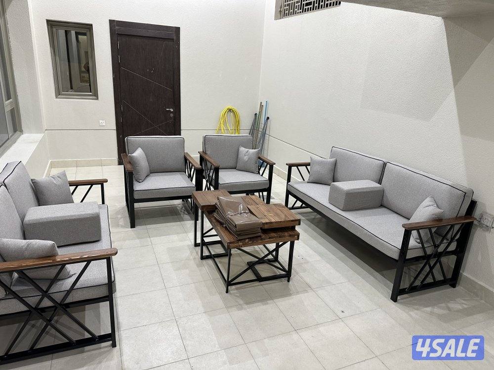 كراسي خارجيه قعدات اطقم خشب سعودي14