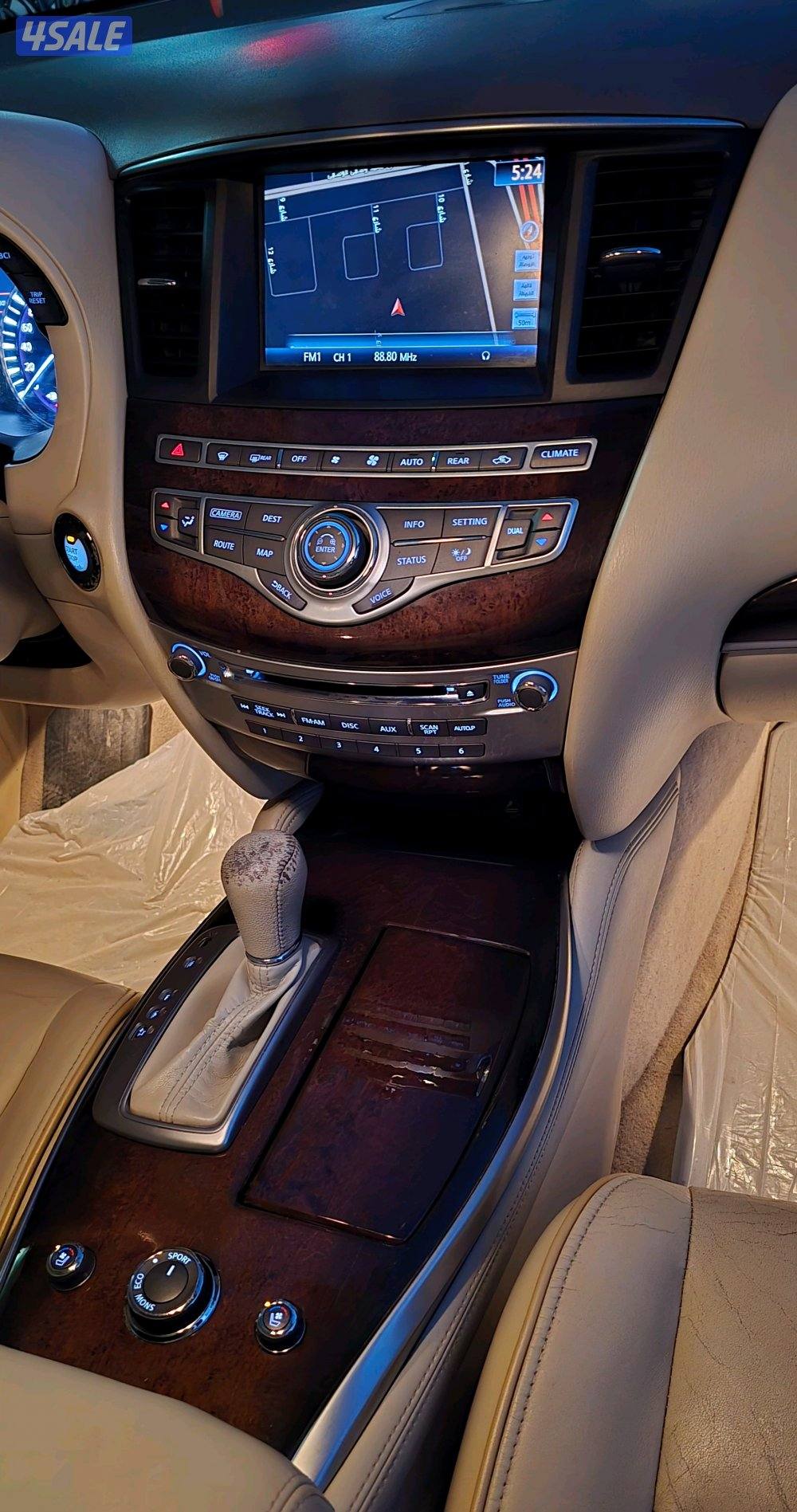 للبيع أنفنتي JX35 موديل 2013 ماشي 145 الف كيلو2