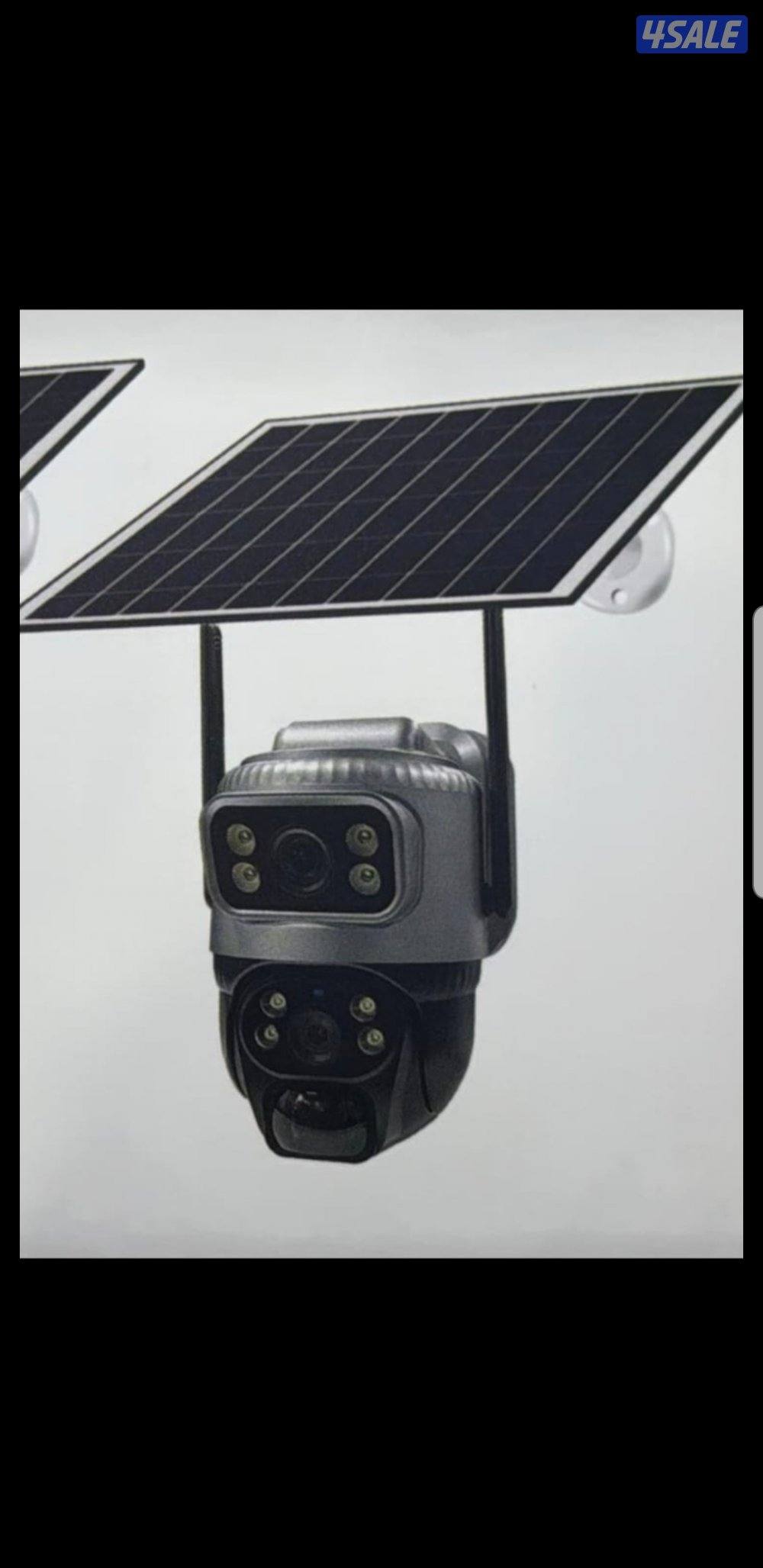 كاميرا طاقه عدستين ثابته ومتحركه تتبع الأشخاص صوت وصوره سبيكرمايك2