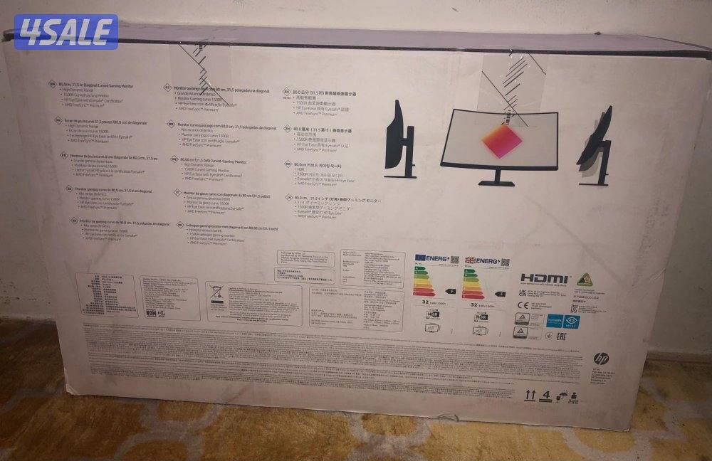 شاشةجيم32كيرف165هرتزجديدة5