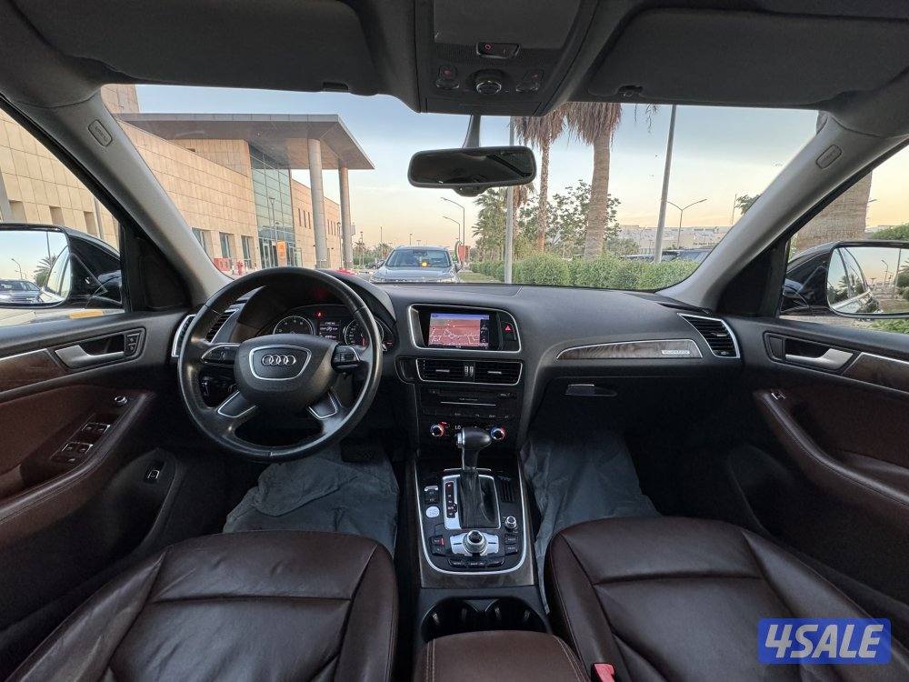 اودي Q5 موديل 2016 صبغ الوكاله بحاله الوكاله شرط الفحص9