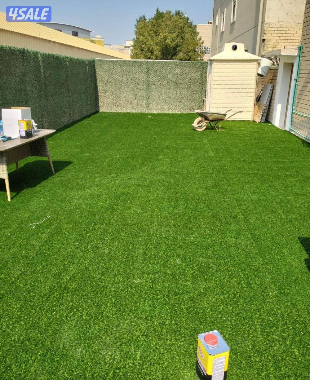 بيع وتركيب الثيل الصناعي والطبيعي وشبكات الري والسياج التركي9