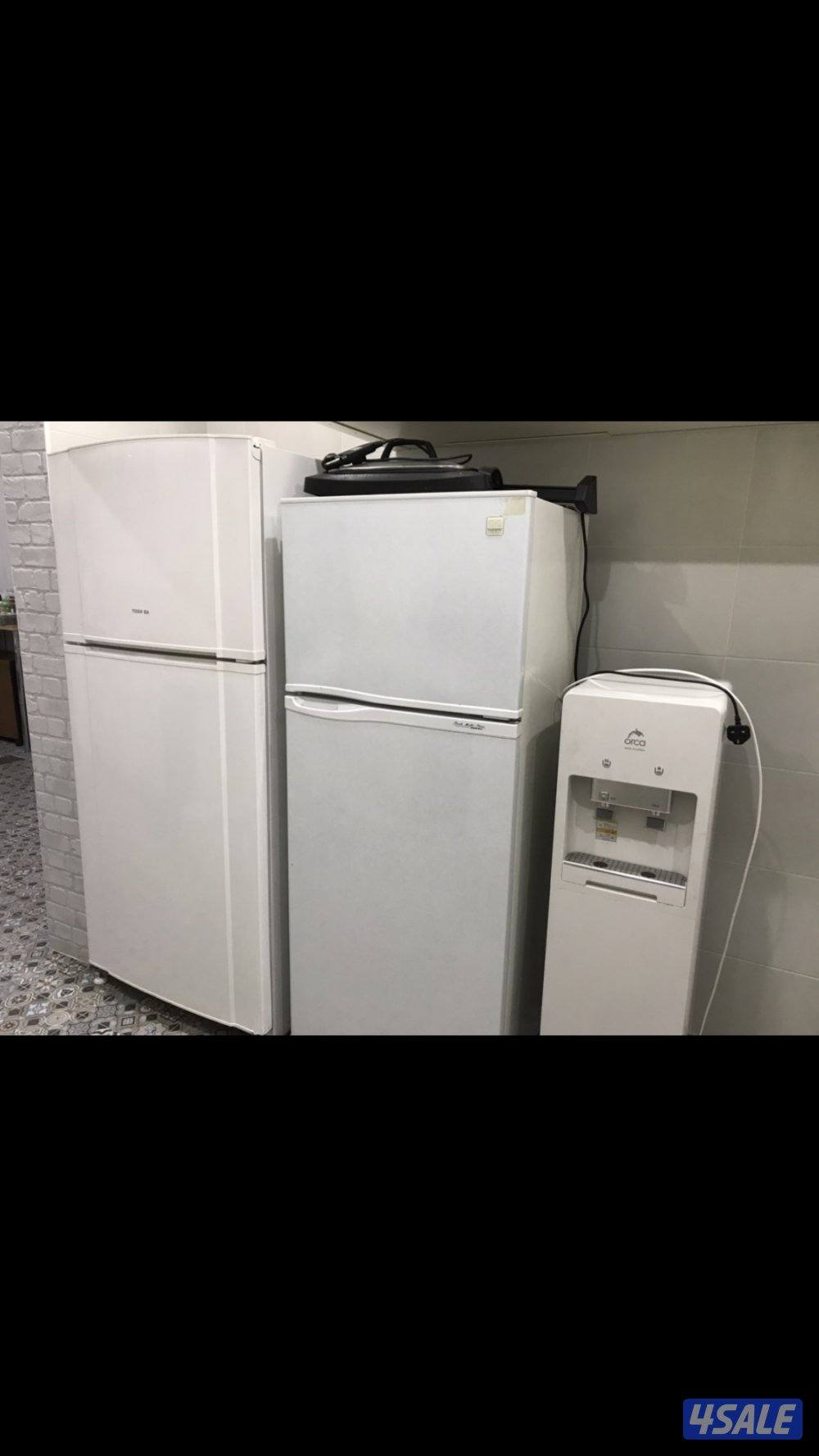 ثلاجتين وبراده جمله للبيع0