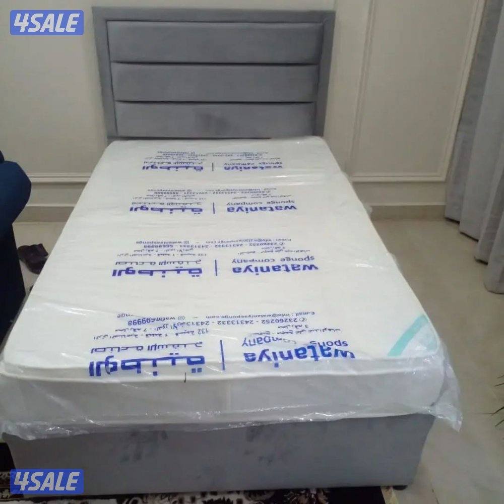 سراير نفر ونص مع الفرشه والتوصيل مجاني1