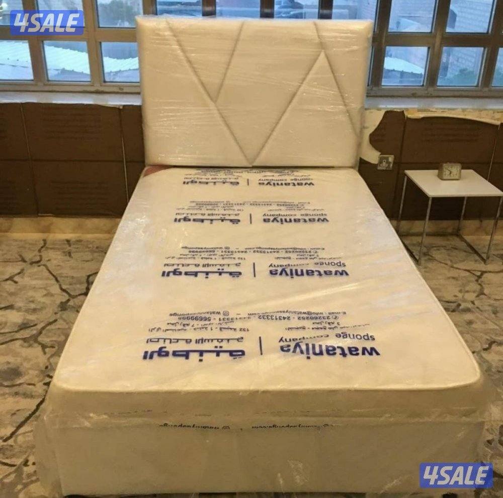 سراير نفر ونص مع الفرشه والتوصيل مجاني7