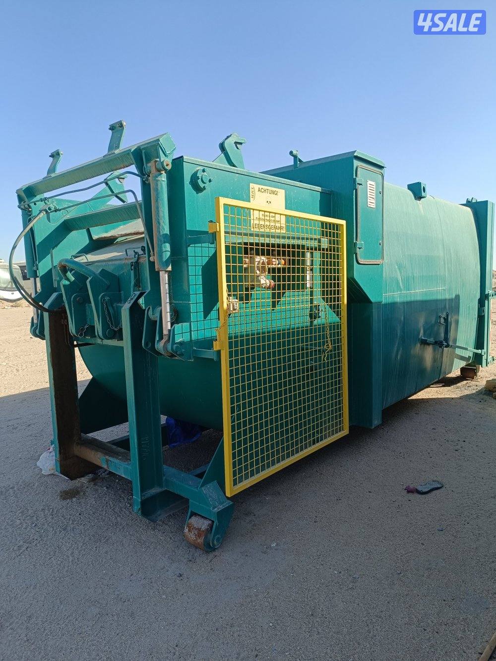 مكبس نفايات طبية0