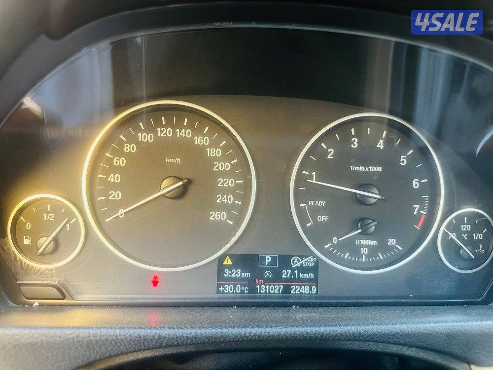 بي ام 320i شرط الفحص بالكامل 20153