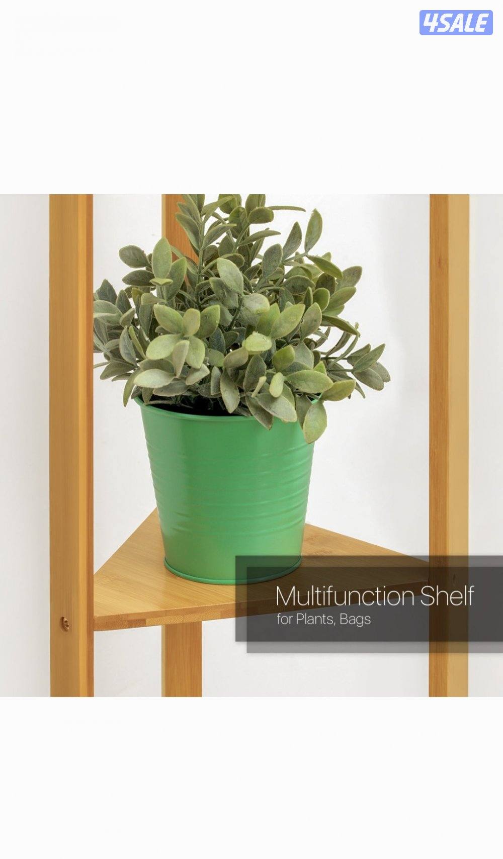 🪵 علاقة ملابس خشبية بثلاث طوابق3