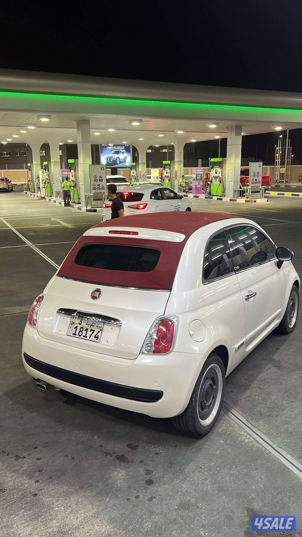 للبيع فيات 500 كشف0